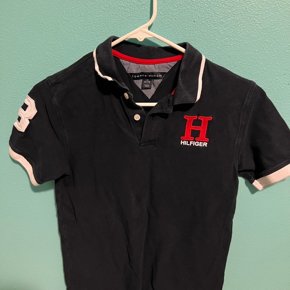 2 Button Up Collard T-Shirts